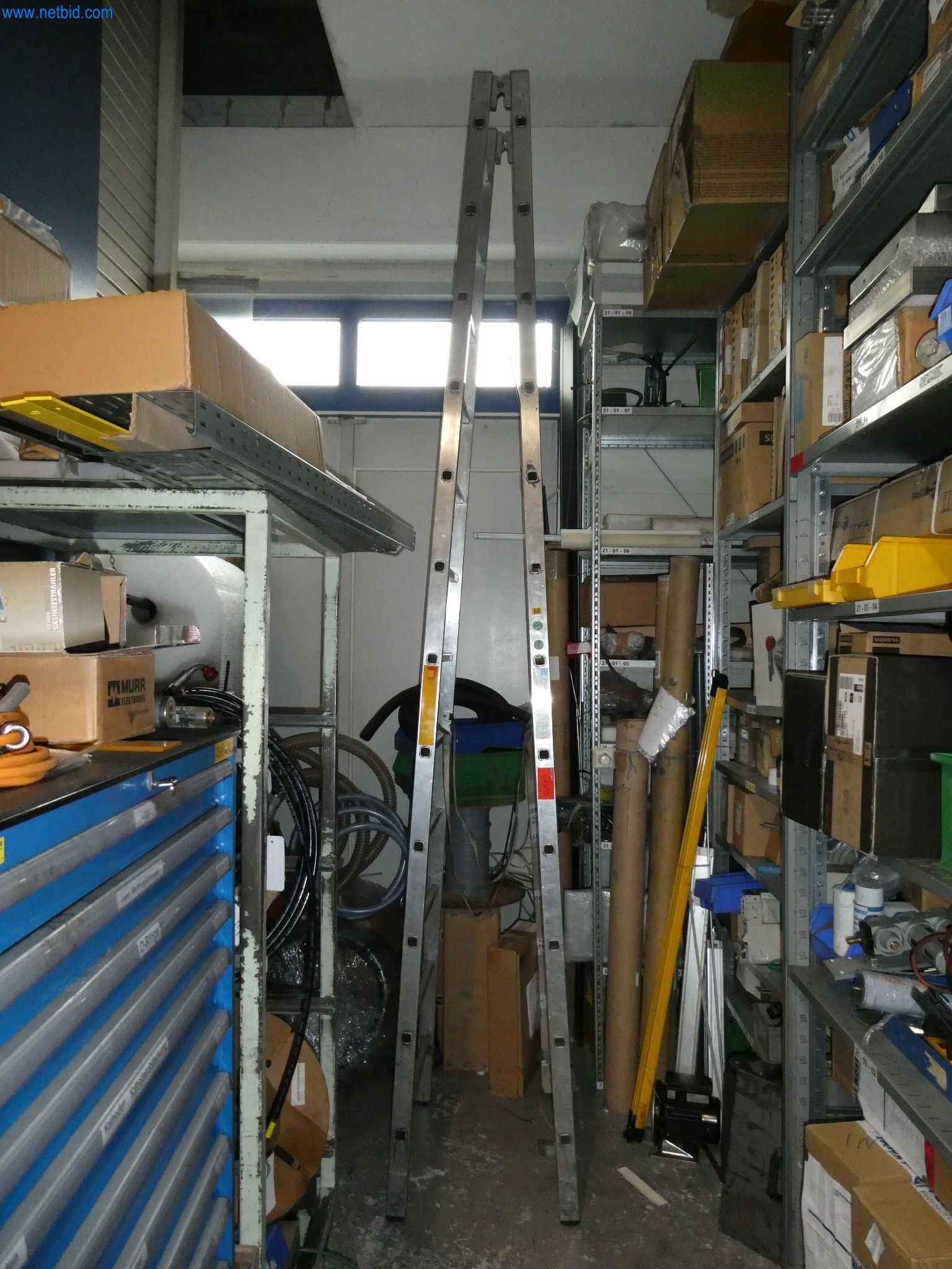 Alu-Bockleiter